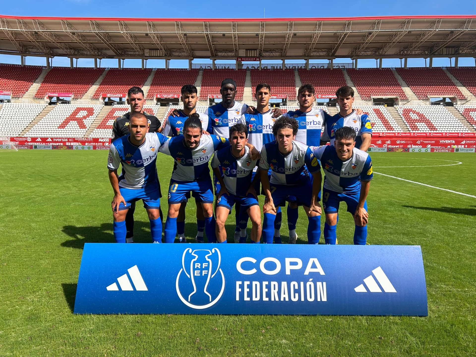 L'onze del Sabadell pel partit davant el Murcia / Foto: @CESabadell